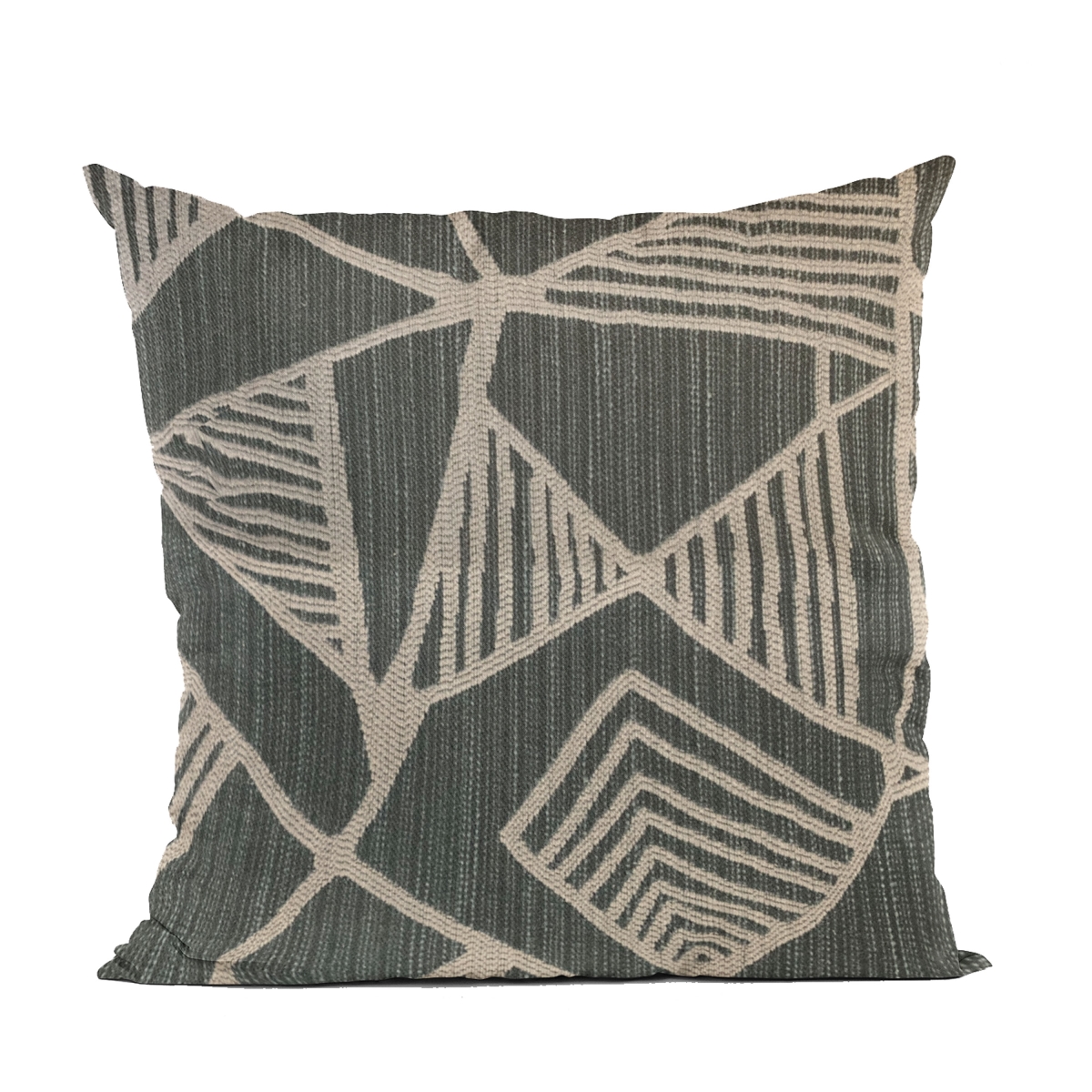 PBRA2507-2222-DP Gray Sketch Abstract Luxury Throw Pillow - 22 x 22 in.