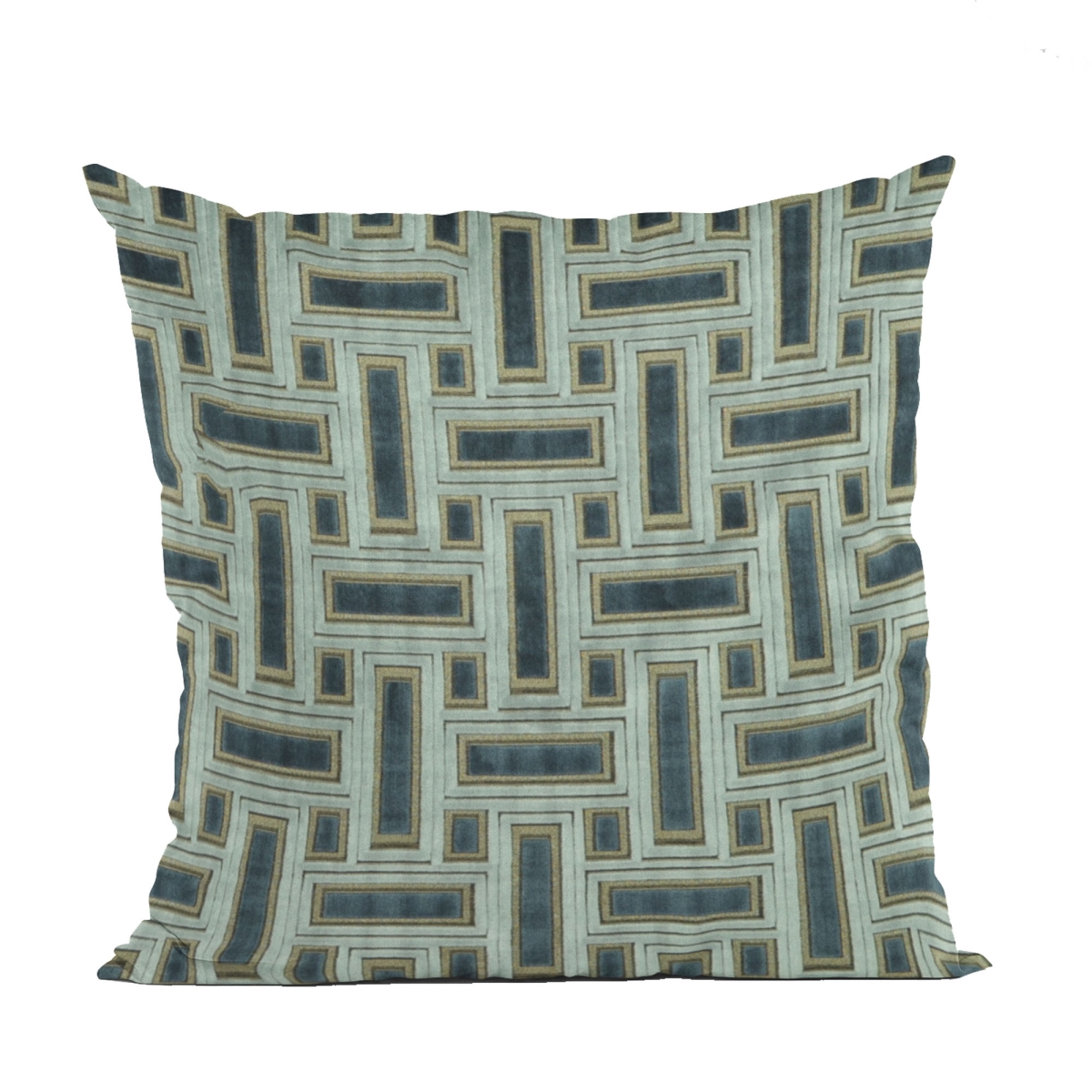 PBCF2113-2036-DP Hazy Stony Cut Velvet, Some Sparkle to it Luxury Throw Pillow - 20 x 36 in. King Size