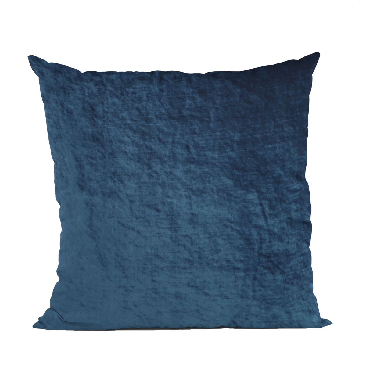 PBCF2179-2030-DP Navy Lux Velvet Shiny Velvet Luxury Throw Pillow - 20 x 30 in. Queen Size