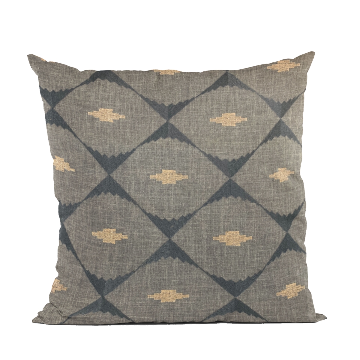 PBRA2502-2222-DP Blue Cubes Diamond Luxury Throw Pillow - 22 x 22 in.