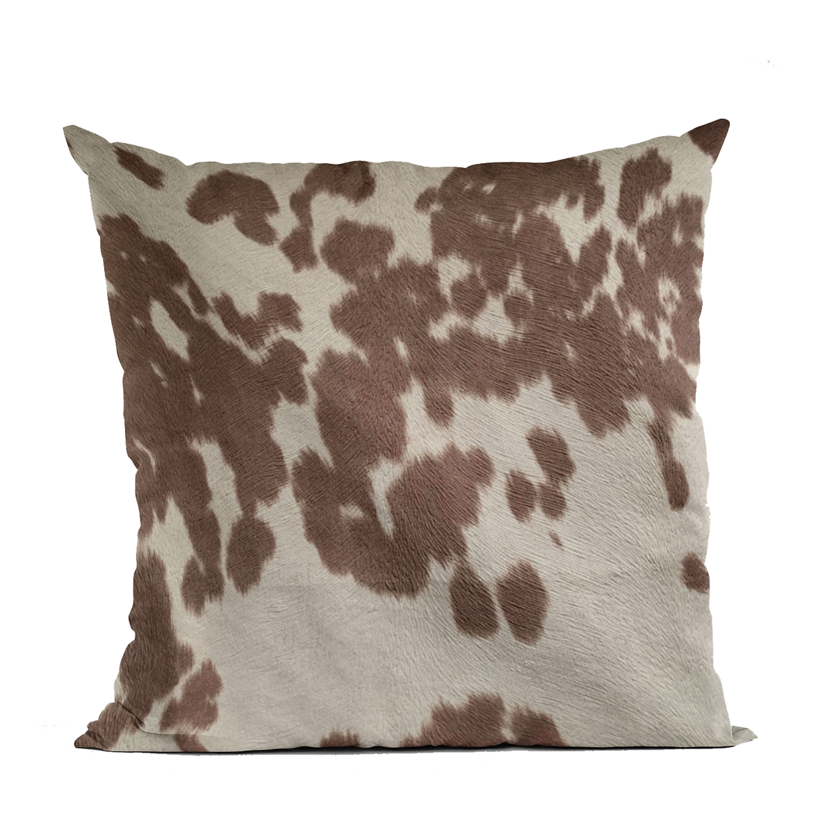 PBSC1101-2036-DP Brown Cowhide Animal Luxury Throw Pillow - 20 x 36 in. King Size