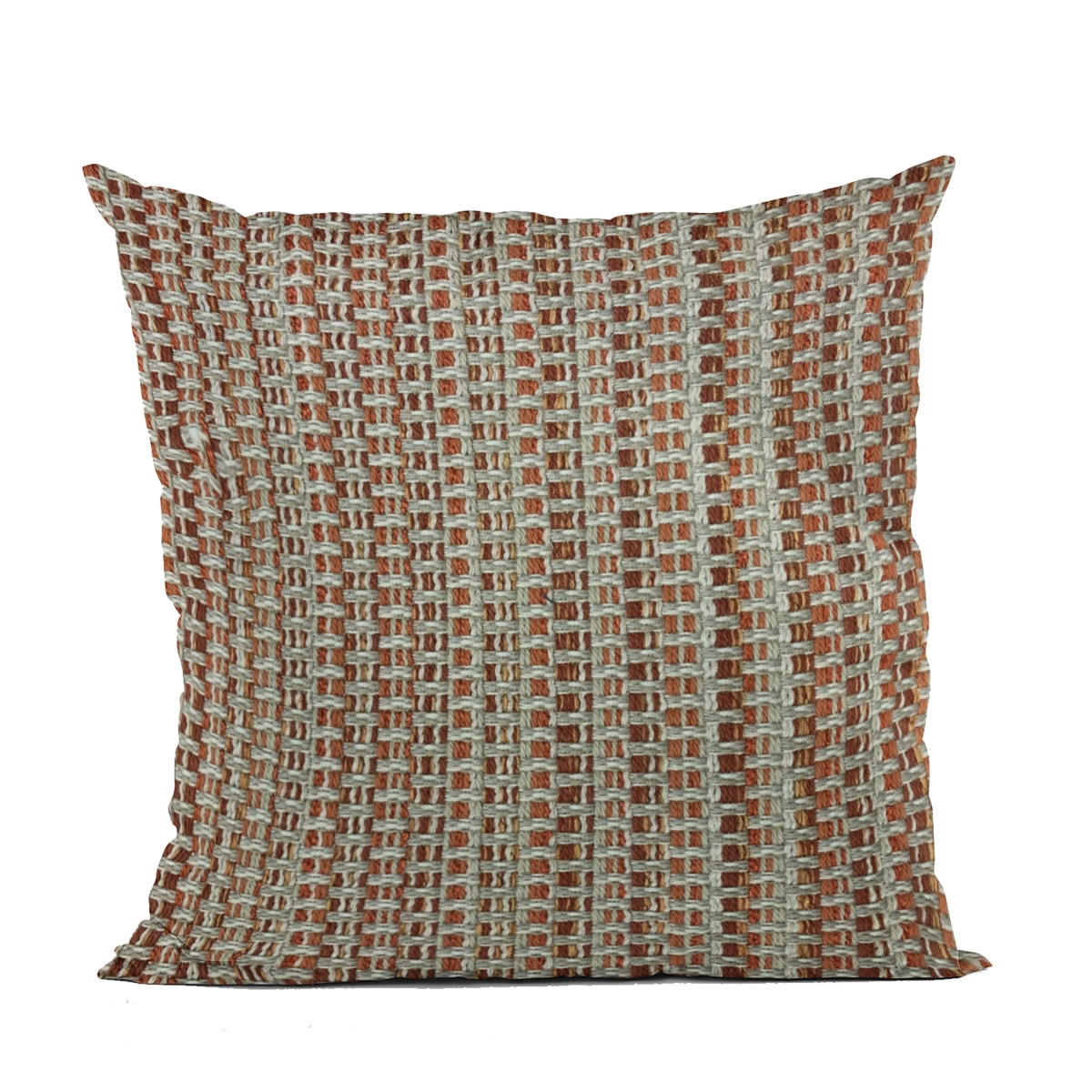 Multi Color Weave Stripe Luxury Throw Pillow - 22 x 22 in.