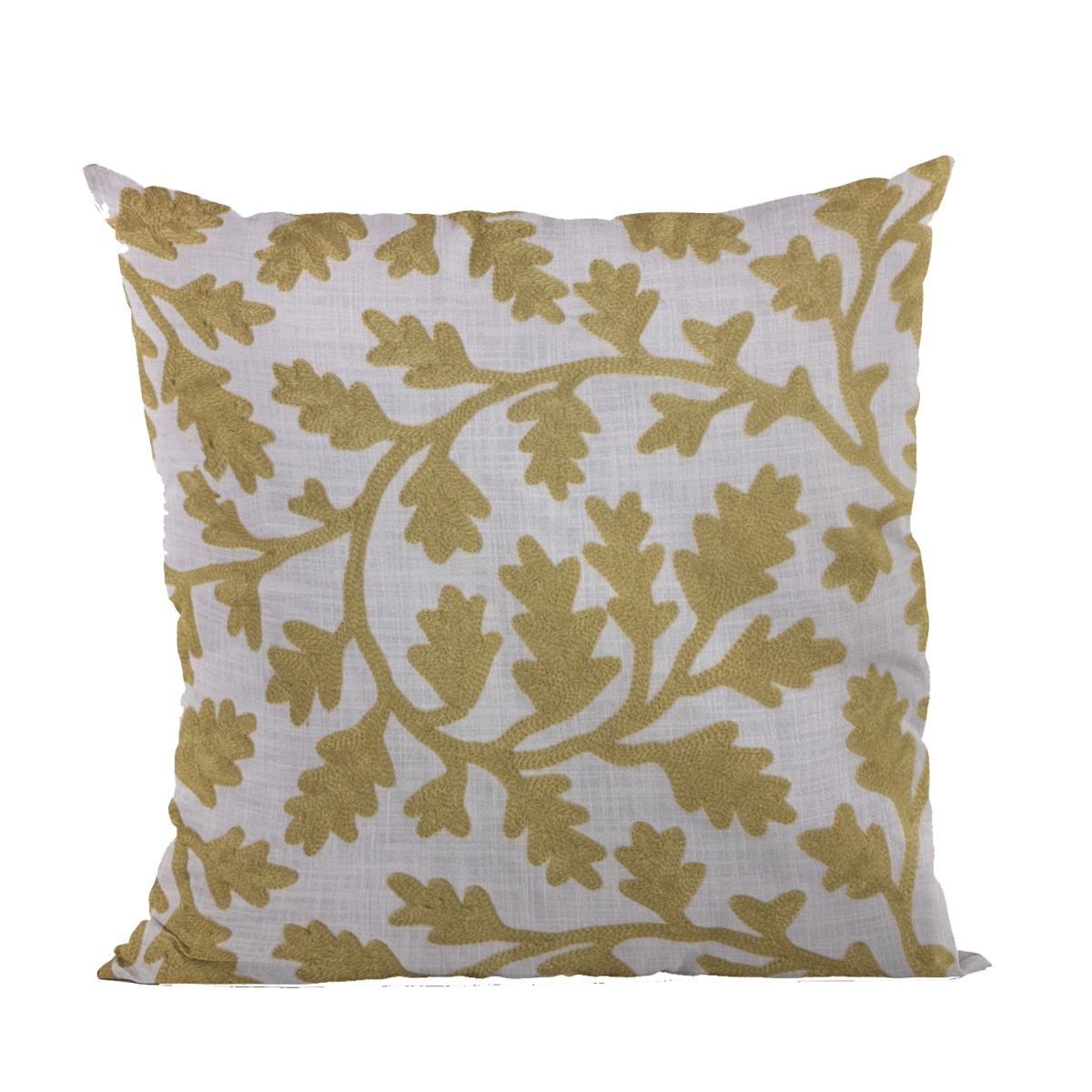 PBRA2435-1220-DP Yellow Vine Floral Luxury Throw Pillow - 12 x 20 in.
