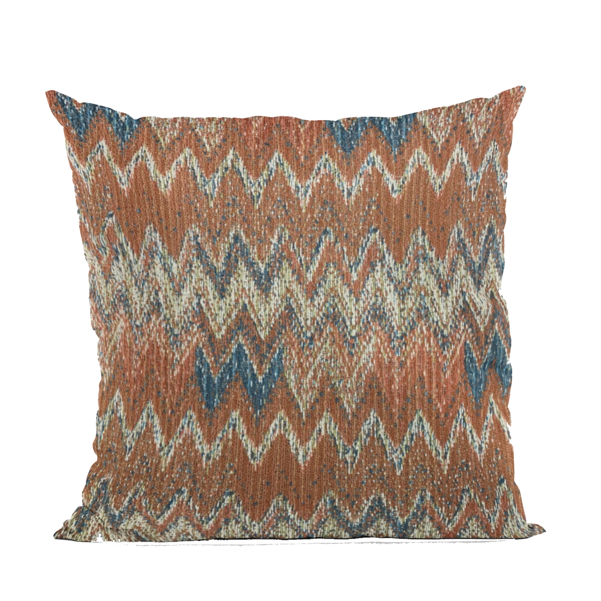 PBRA2427-1220-DP Multi Color Wave Chevron Luxury Throw Pillow - 12 x 20 in.