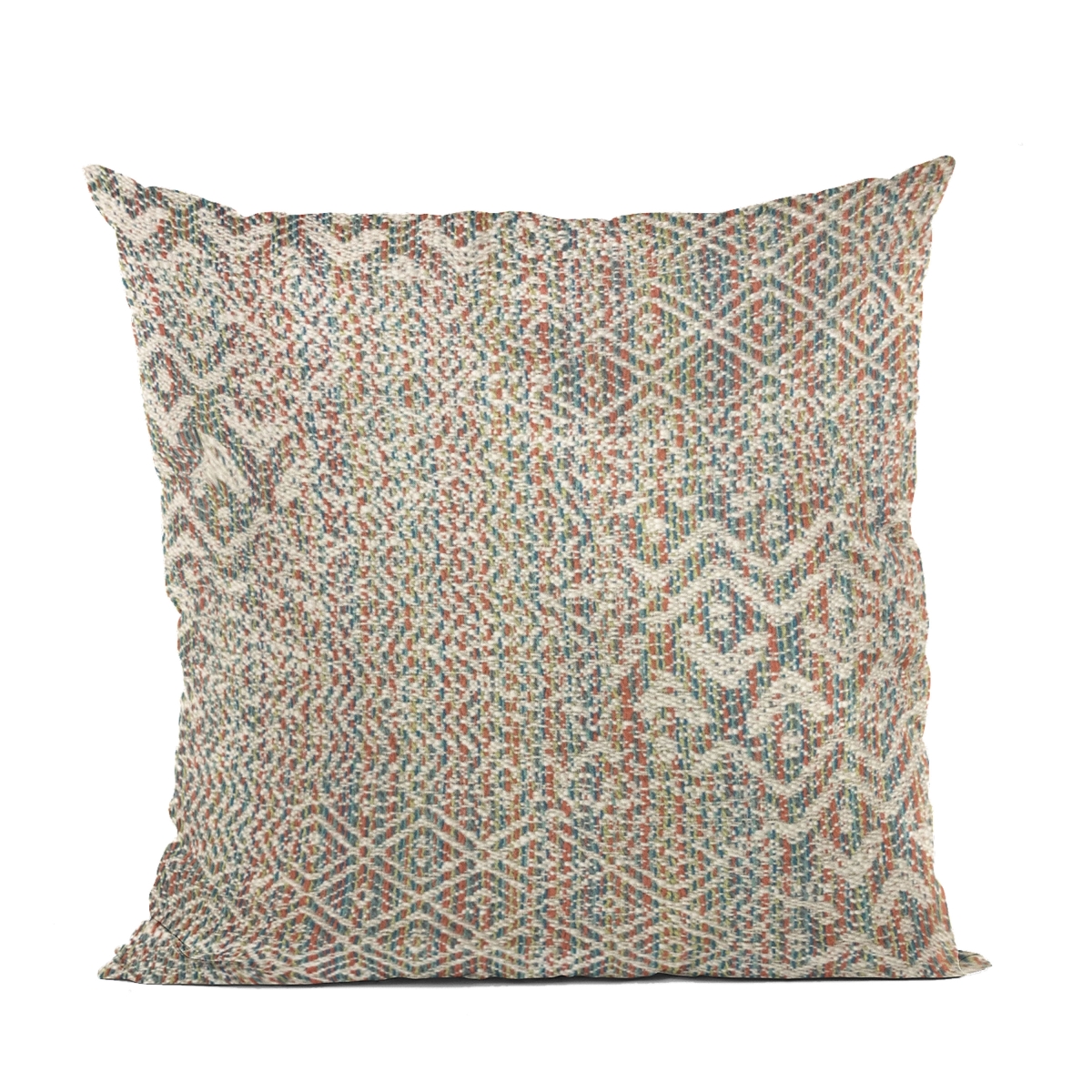 Multi Color Fave Abstract Luxury Throw Pillow - 24 x 24 in.