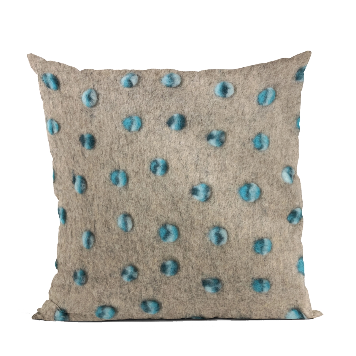 PBRA2463-2036-DP Blue Wool Dot Luxury Throw Pillow - 20 x 36 in. King Size