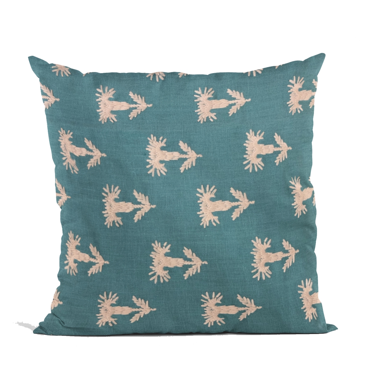 PBRA2464-1220-DP Blue Growth Motif Luxury Throw Pillow - 12 x 20 in.