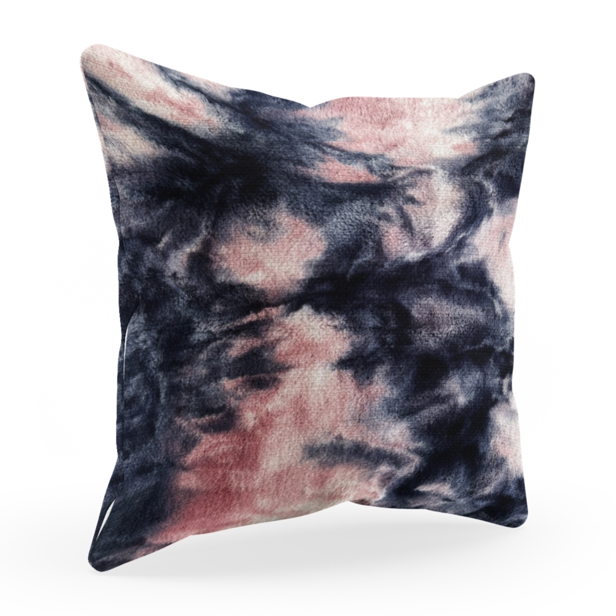 PBSF2311-P-1220-DP 12 x 20 in. Fureal Animal Faux Fur Luxury Throw Pillow, Pink & Navy