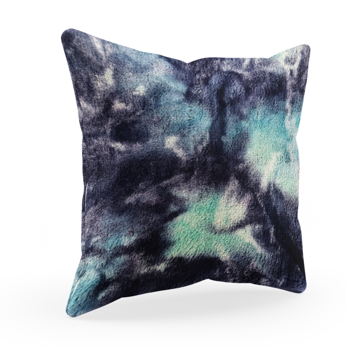 PBSF2315-P-1220-DP 12 x 20 in. Fureal Animal Faux Fur Luxury Throw Pillow, Blue