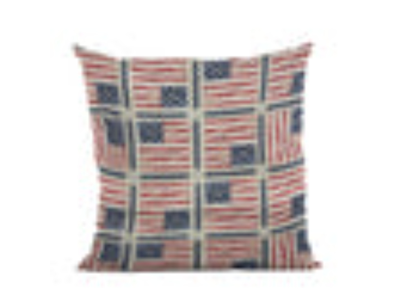 Picture of Plutus Brands PBJN1002-2026-DP 20 x 26 in. Patriotic Elegance Luxury American Flag Pillow - Red&#44; White & Blue