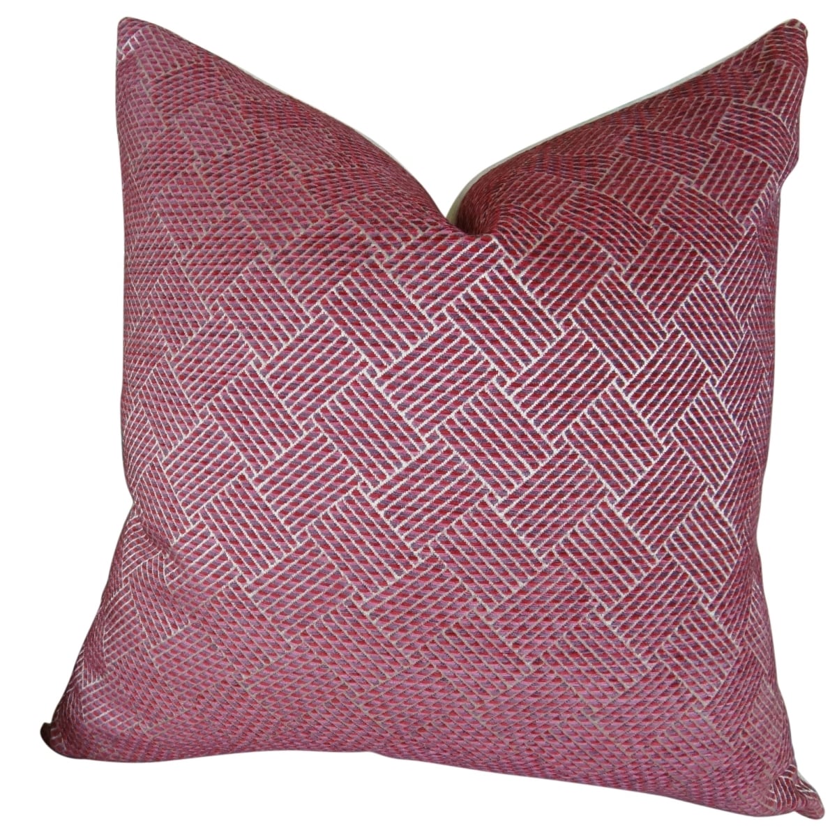 PB11274-2020-DP Marble Arch Fuchsia Hadmade Double Sided Throw Pillow, Pink & Cream - 20 x 20 in.