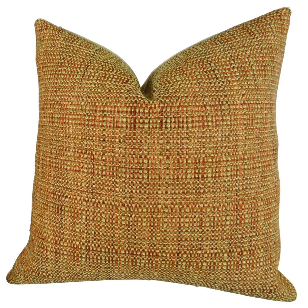 PB11277-1220-DP Kosoff Paprika Handmade Double Sided Throw Pillow, Orange & Mint - 12 x 20 in.