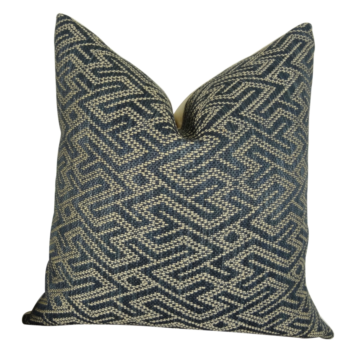 PB11385-1818-SP Duncan Range Handmade Throw Pillow, Blue - 18 x 18 in.