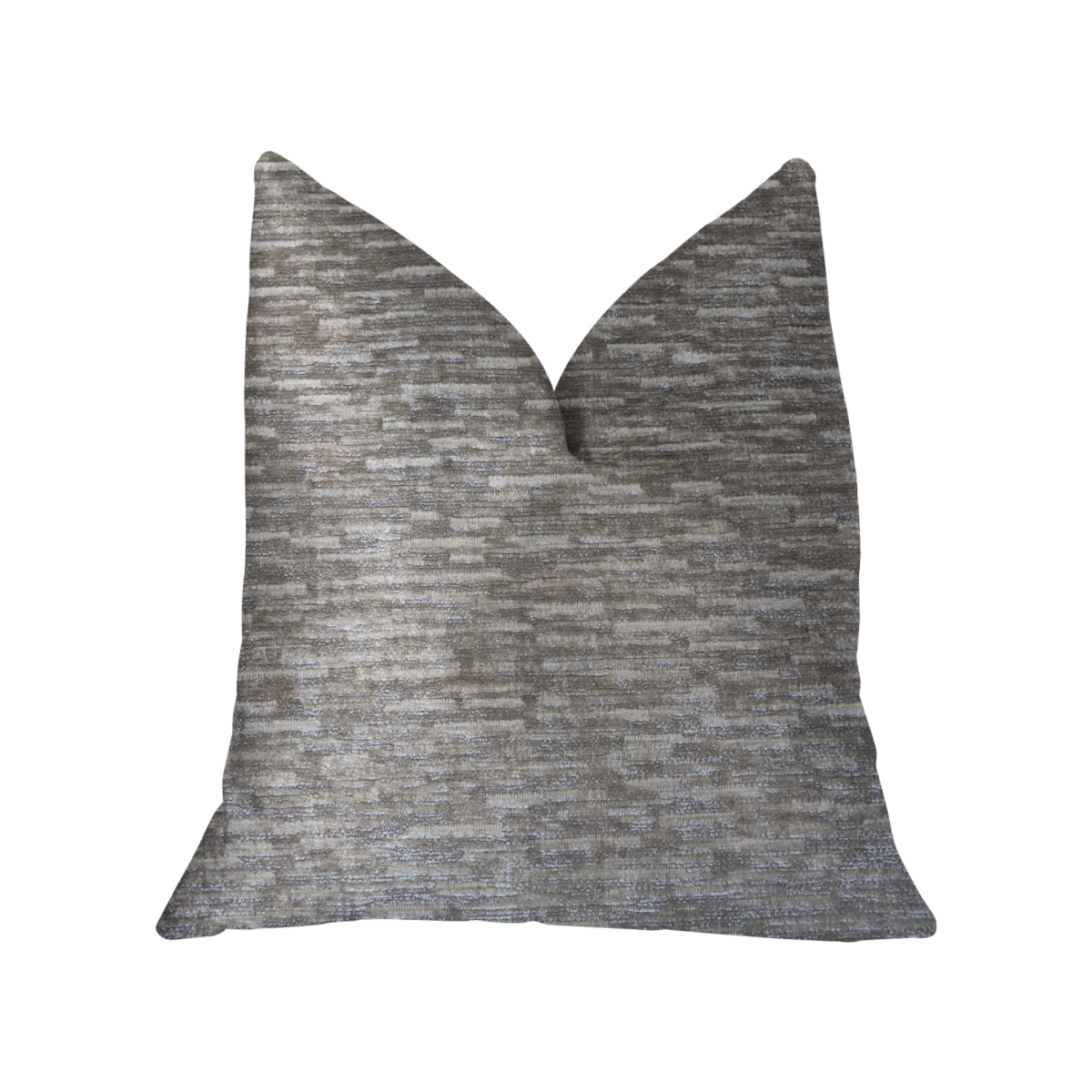 Montage Luxury Double Sided Throw Pillow, Beige - King