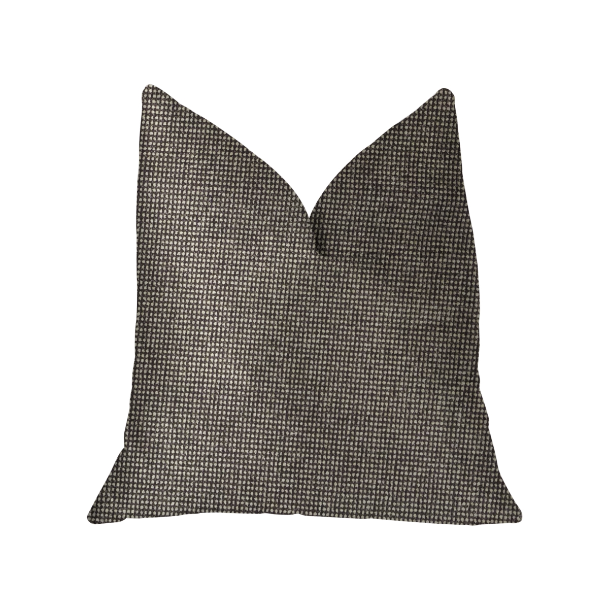22 x 22 in. Abigail Luxury Double Sided Throw Pillow - Charcoal