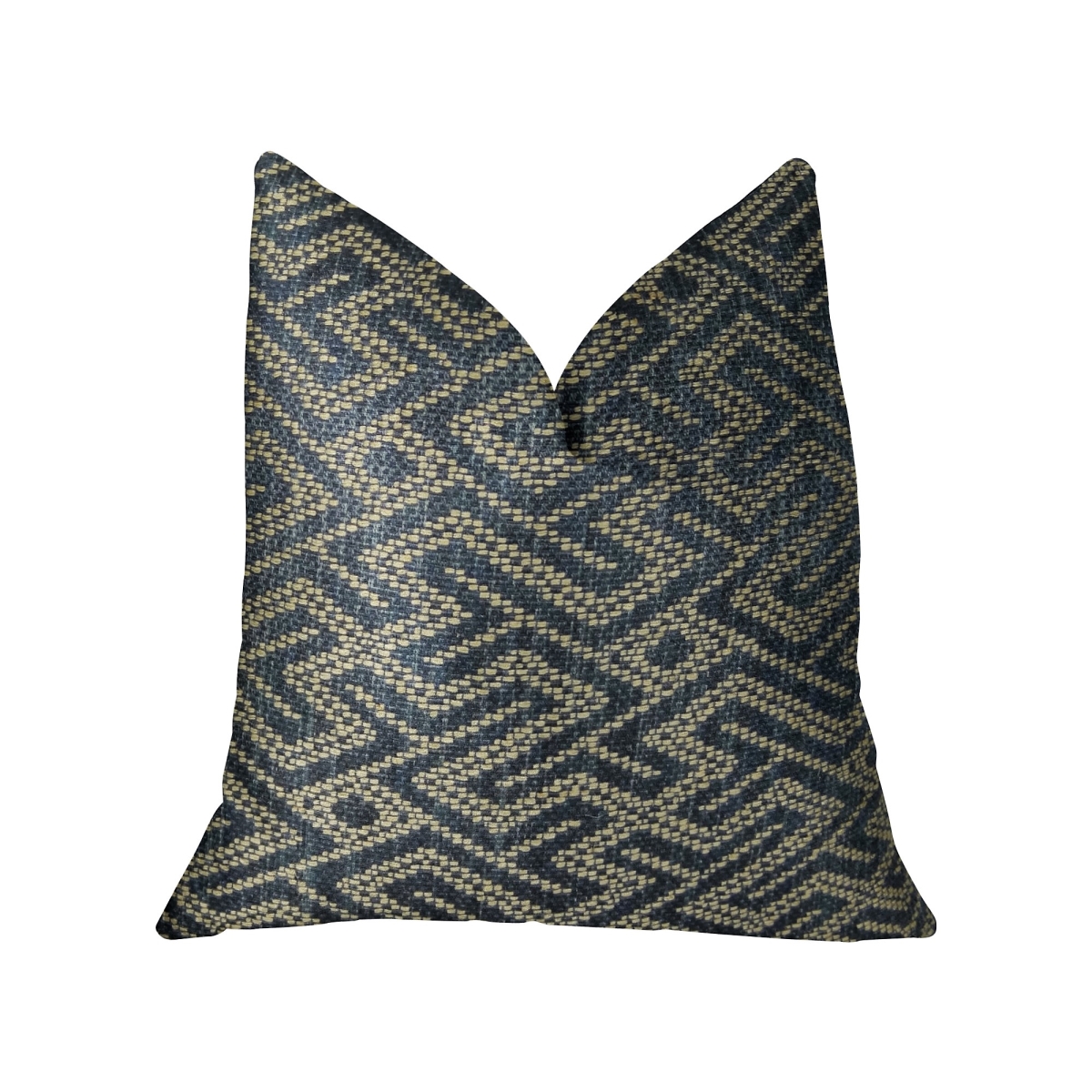 PBRAZ385-2020-DP City Lights Blue Handmade Luxury Pillow, 20 x 20 in.