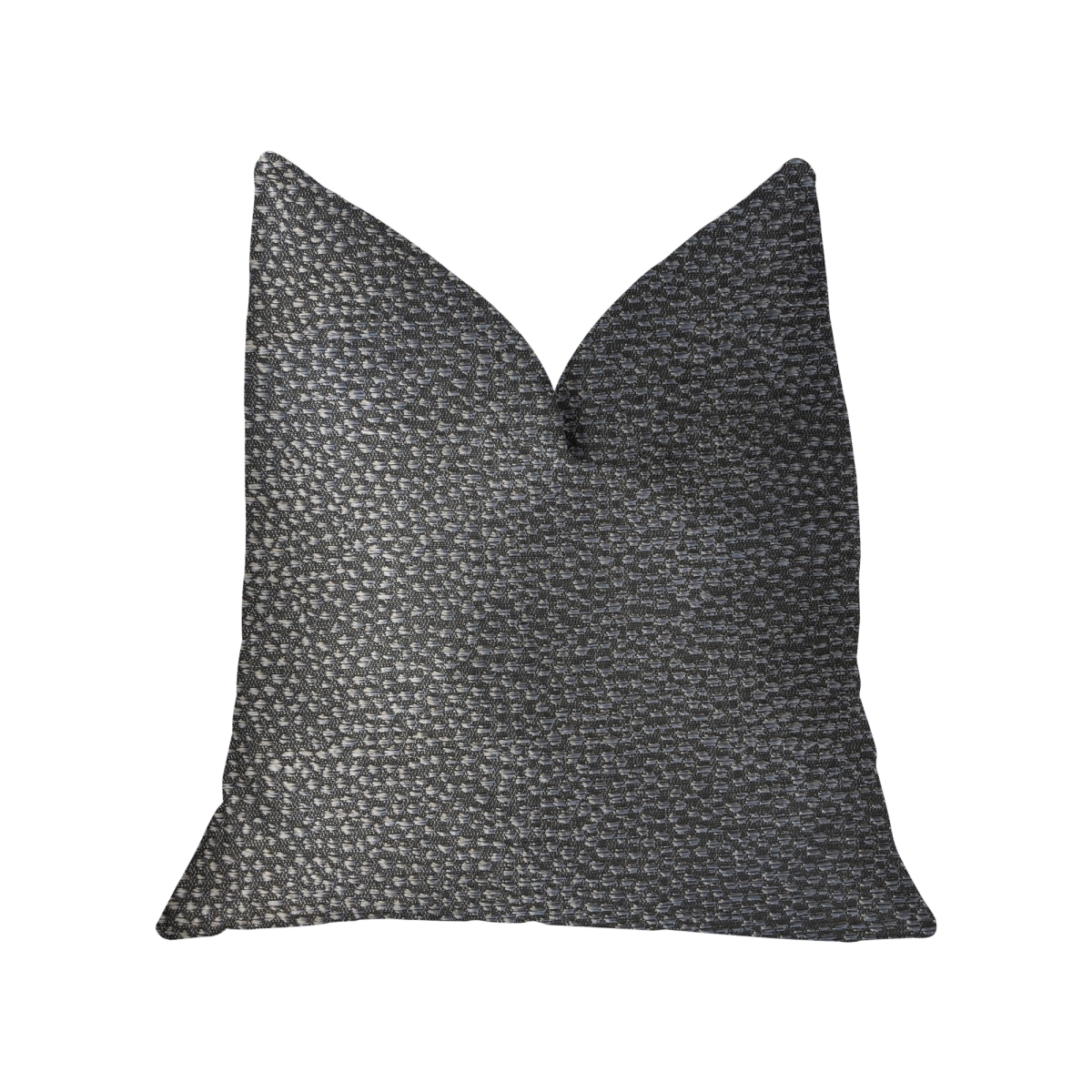 Eloquent Haze Silver Luxury Throw Pillow, 26 x 26 in.