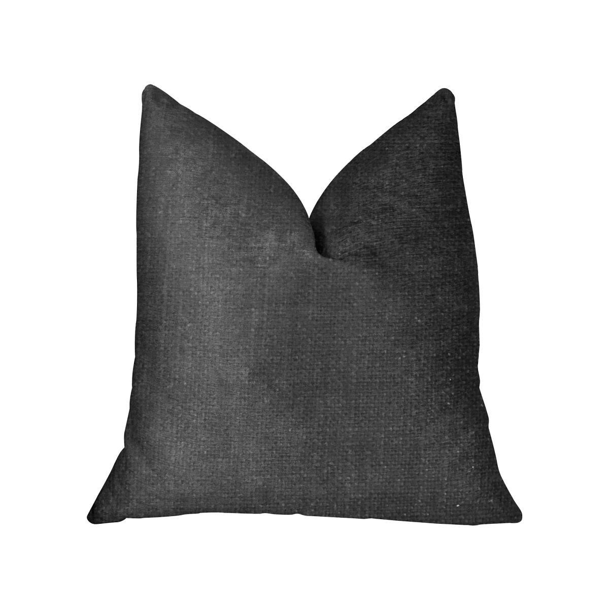 Luna Black Luxury Throw Pillow, 26 x 26 in.
