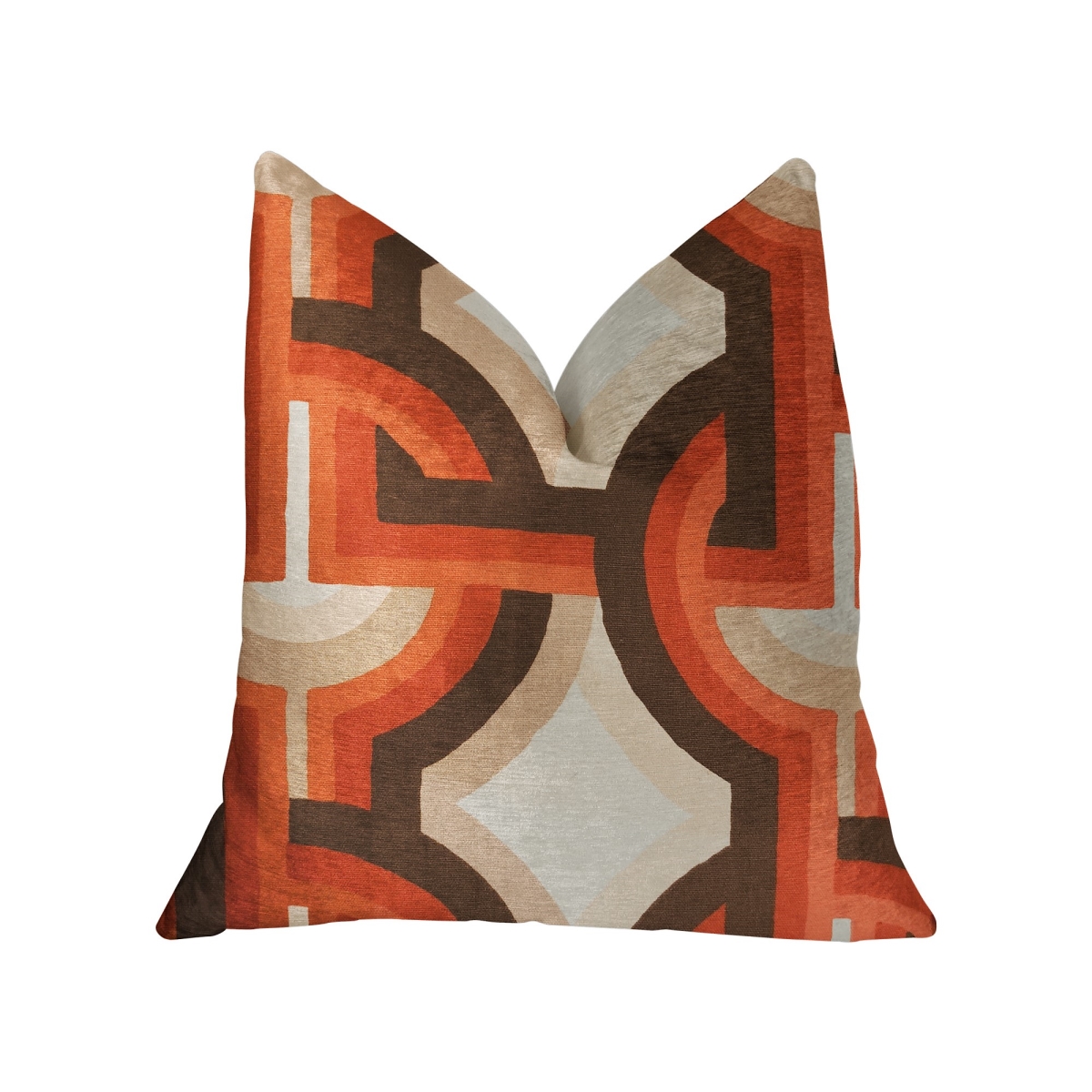 Delightful Chain Multicolor Luxury Throw Pillow, 20 x 36 in. King