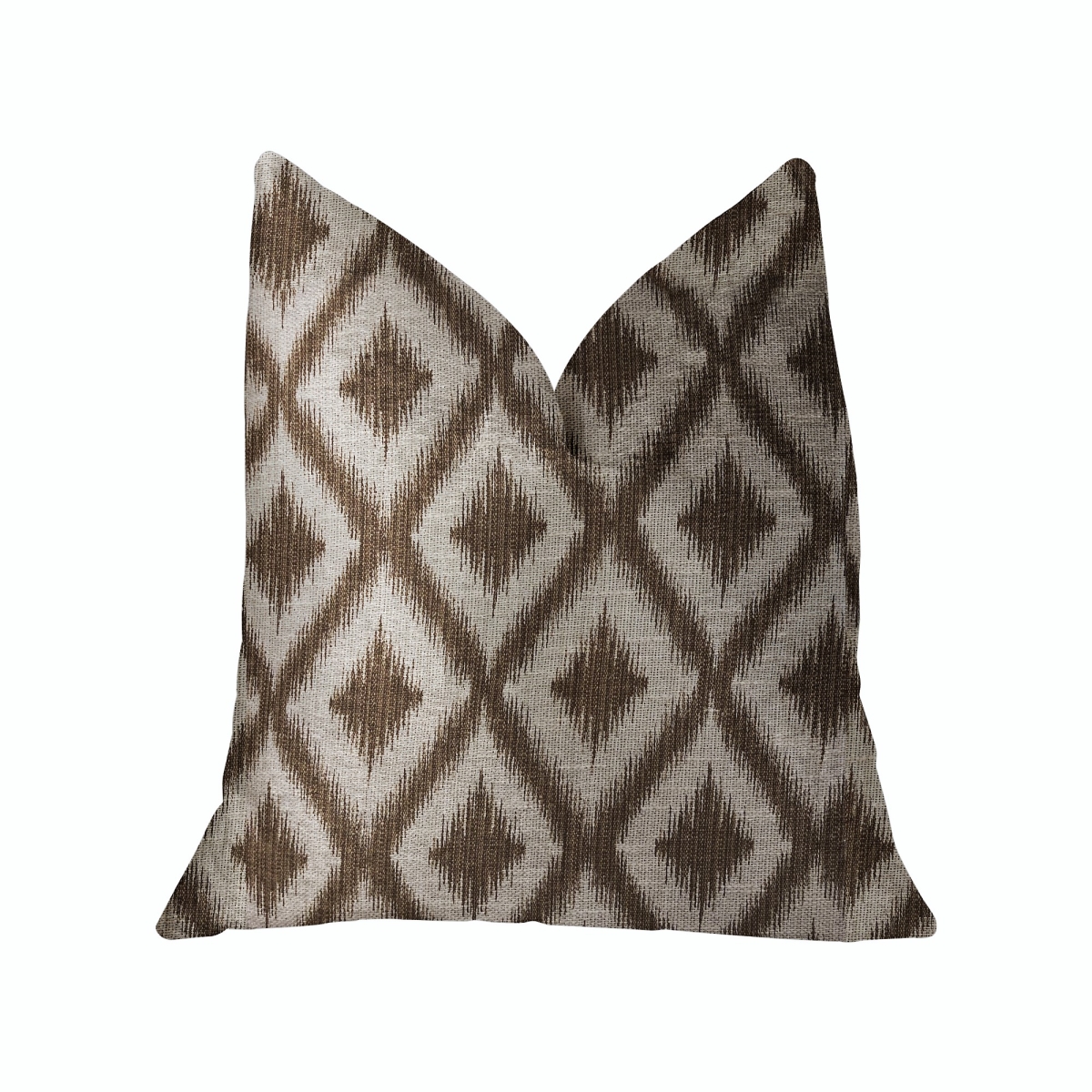 Casa Nova Brown Luxury Throw Pillow, 26 x 26 in.