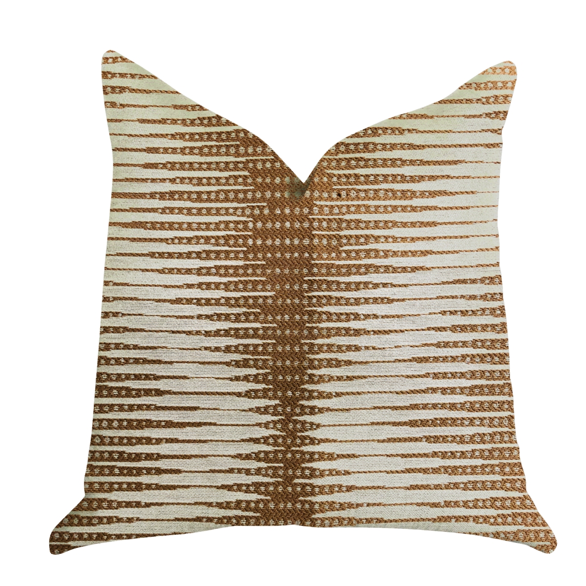 PBRA1317-2036-DP Pokaline Chevron Luxury Throw Pillow, 20 x 36 in. King
