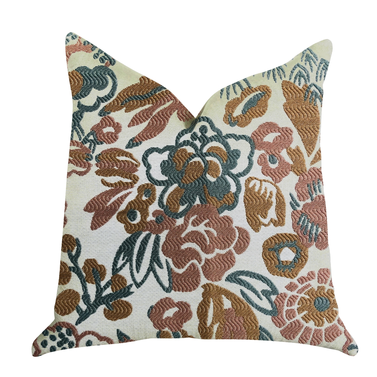 Floweret Luxury Throw Pillow, 20 x 30 in. Queen