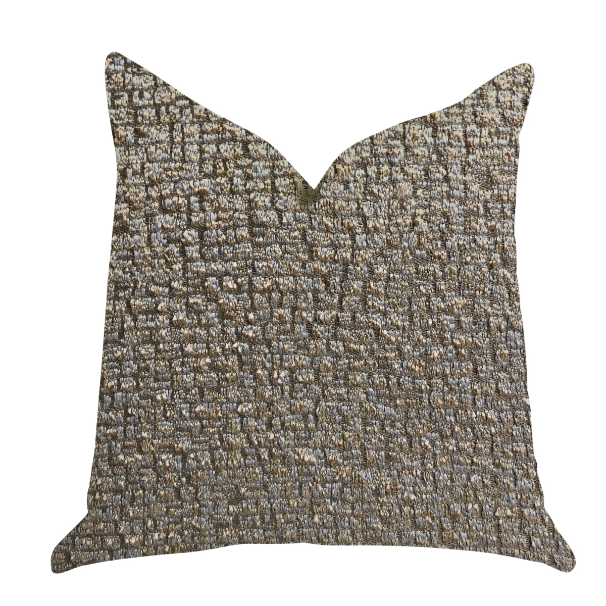 Moondust Radiance Luxury Throw Pillow in Gold Leaf, 18 x 18 in.