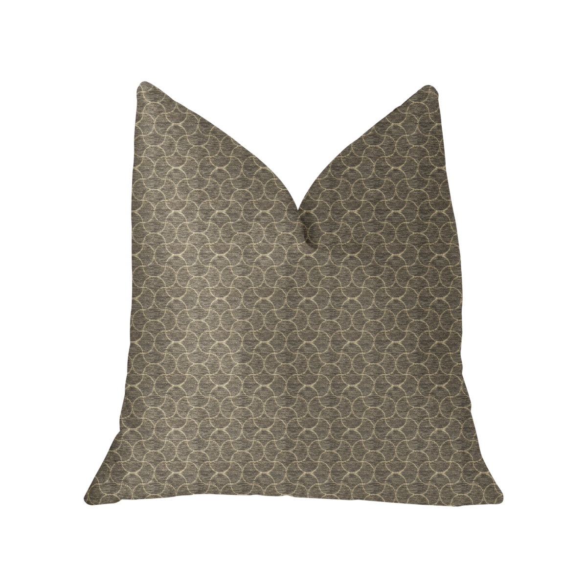 PBKR1939-1220-DP Belizzi Gray & Beige Luxury Throw Pillow, 12 x 20 in.