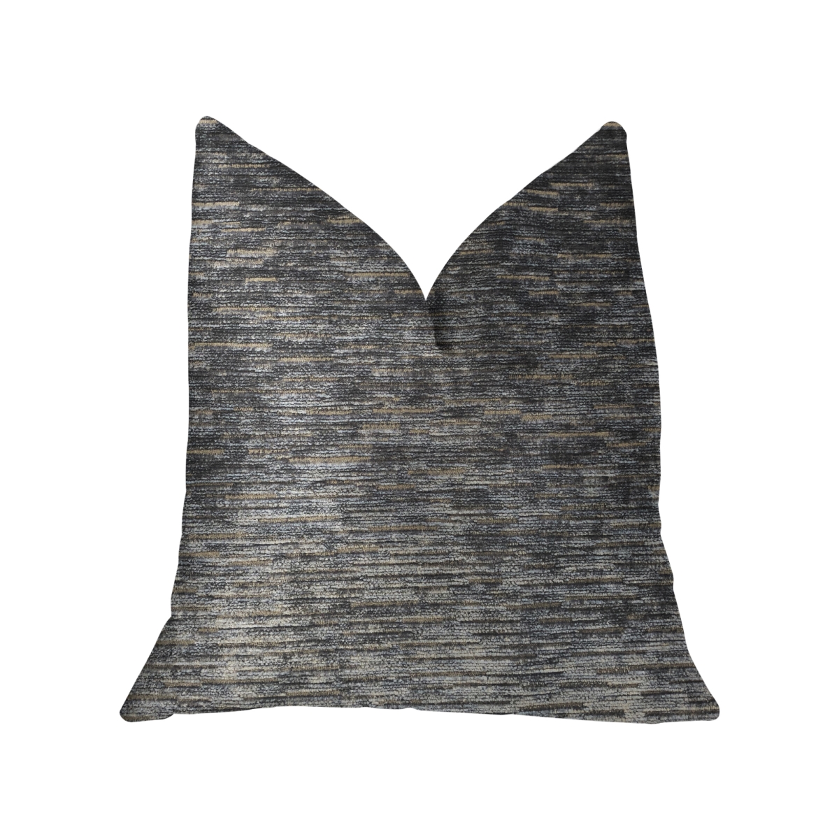 Lavish Touch Blue Luxury Throw Pillow, 24 x 24 in.