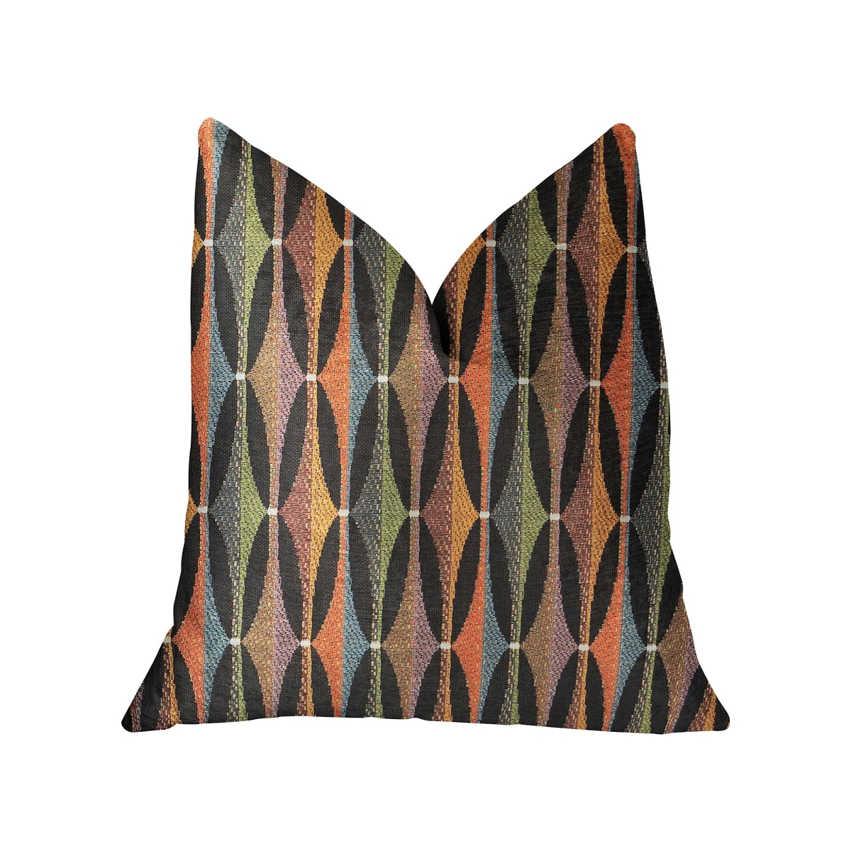 Jazzy Crystal Multicolor Luxury Throw Pillow, 12 x 20 in.