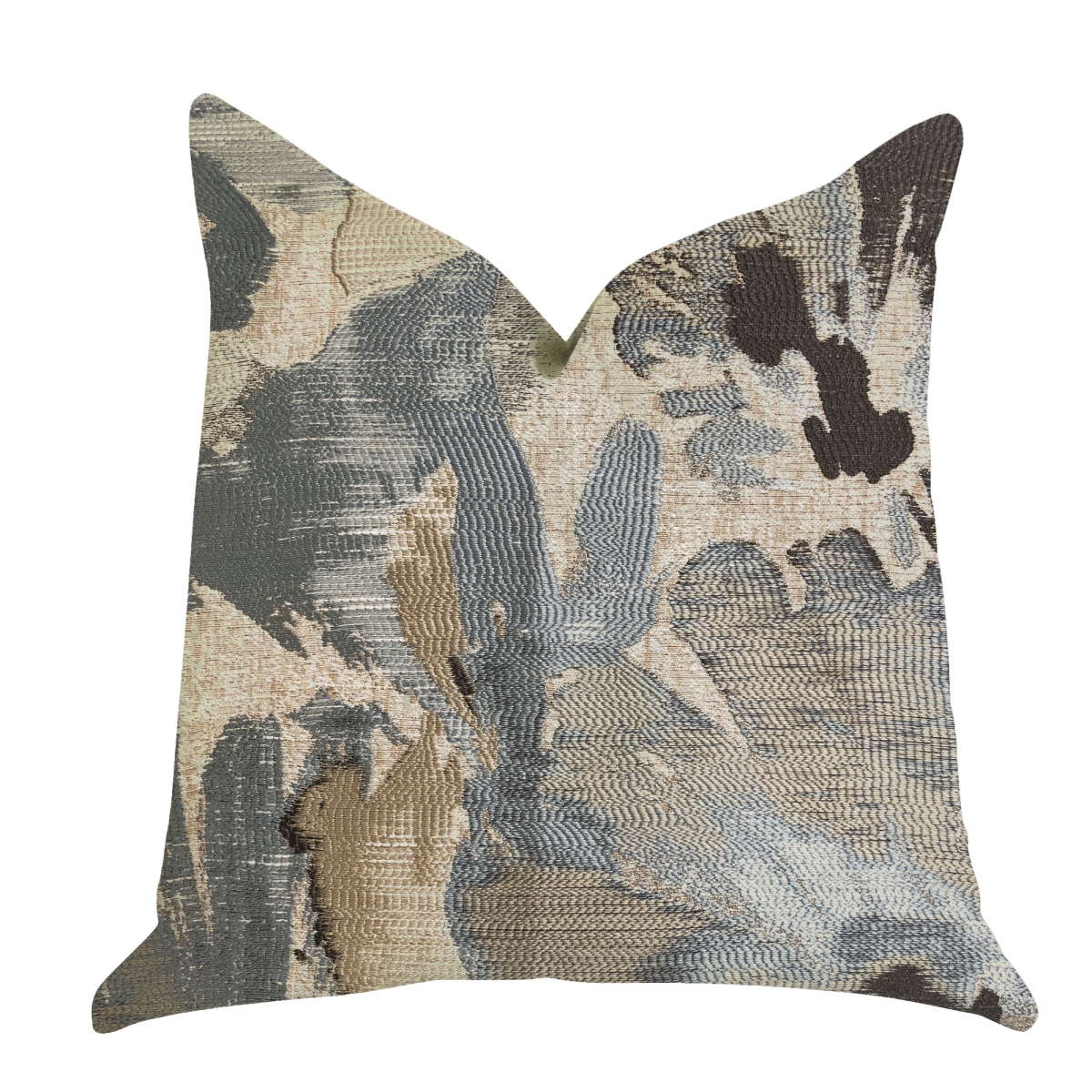 PBRA1399-2036-DP Icy Blue Wildflower Luxury Throw Pillow, 20 x 36 in. King
