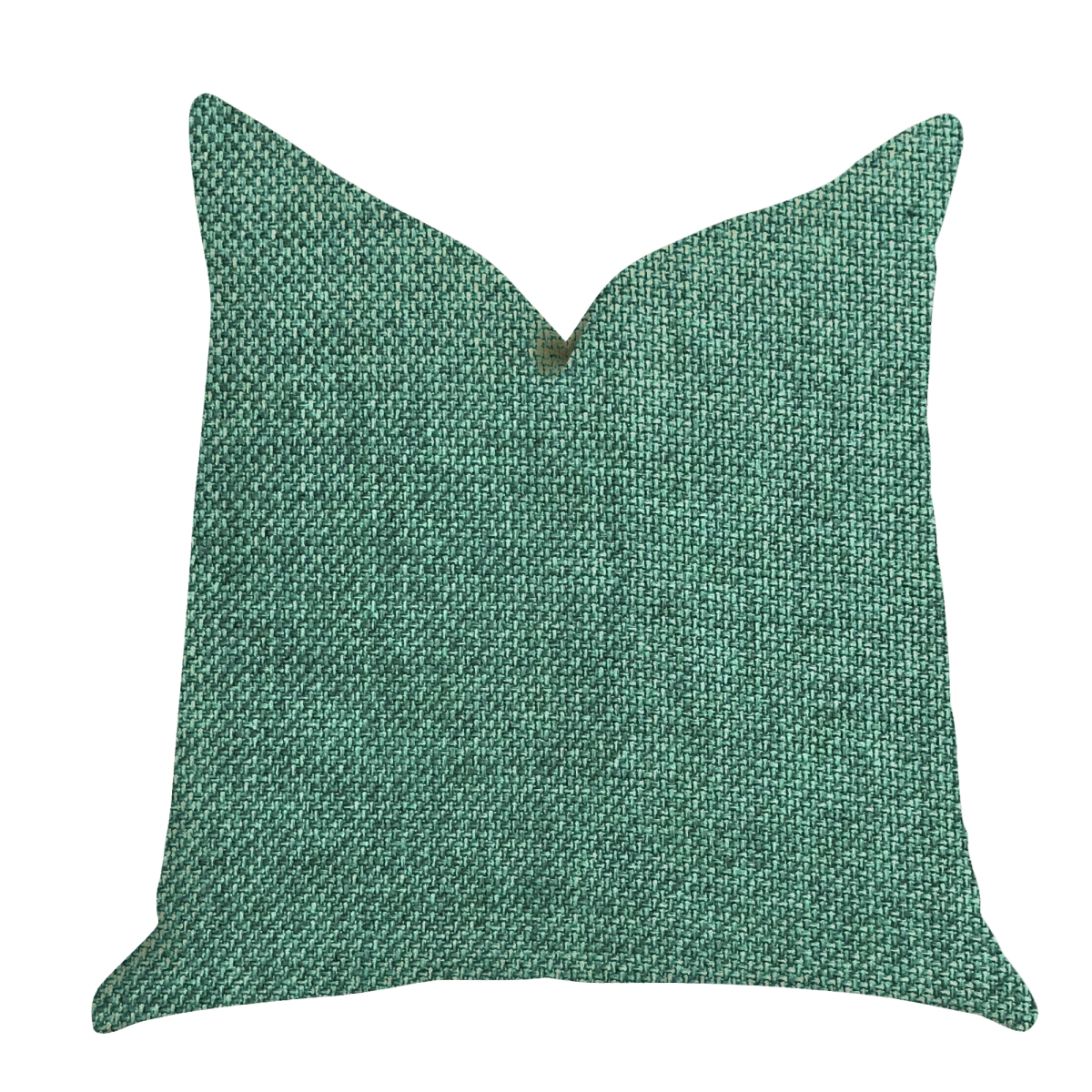 Grass Seed Luxury Throw Pillow in Green, 16 x 16 in.