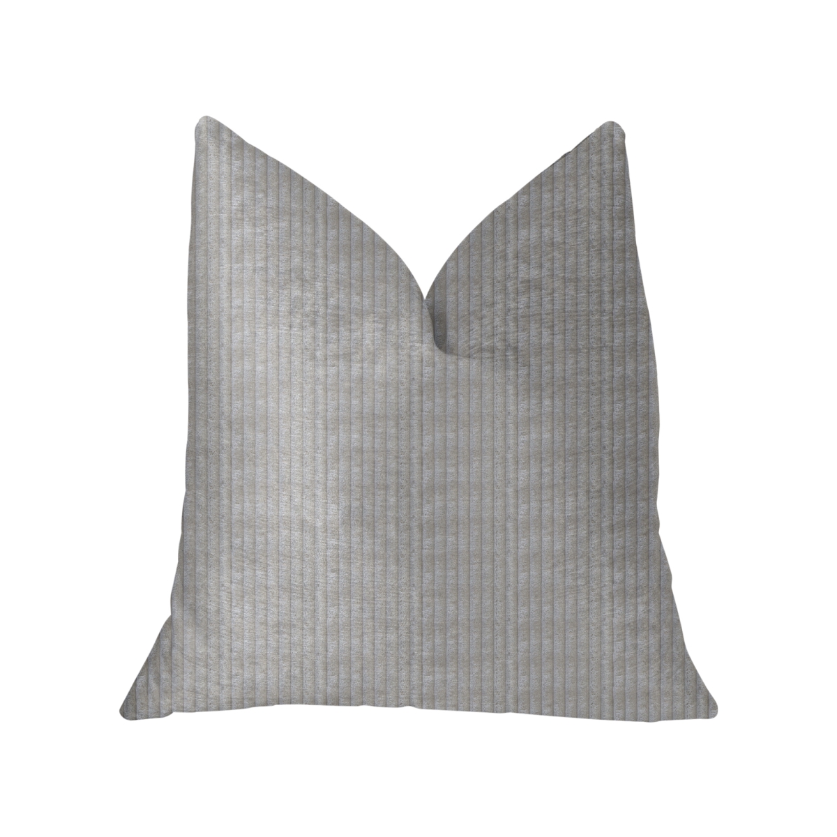 Cascade Beige Luxury Throw Pillow, 20 x 26 in. Standard