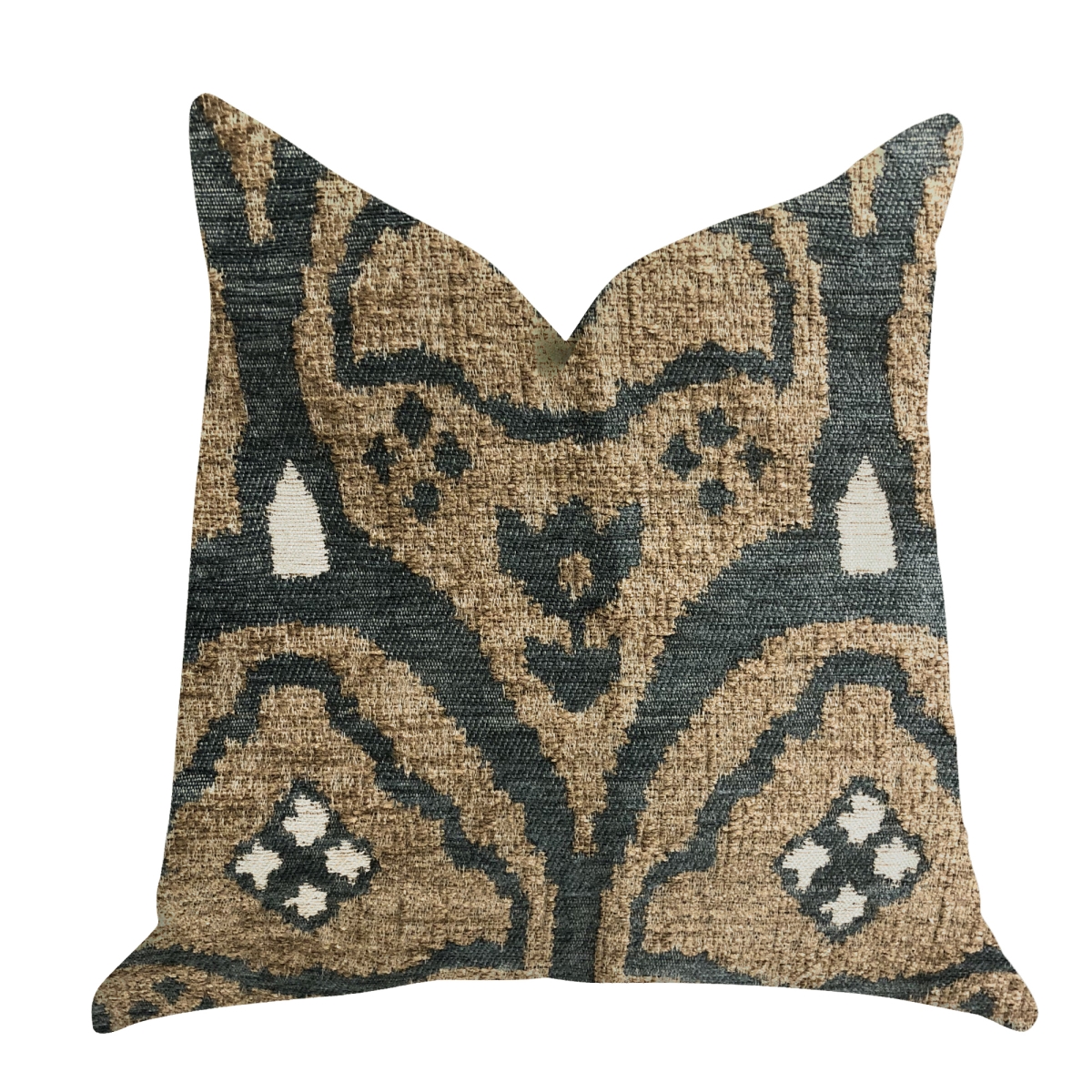 PBRA1343-2036-DP Tulip Zen Green Taupe Luxury Throw Pillow, 20 x 36 in. King