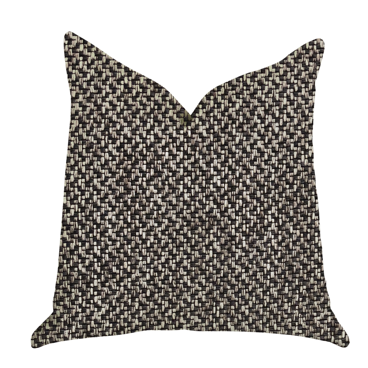 PBRA1406-2036-DP Salt & Pepper Luxury Throw Pillow in Grey & Black Tones, 20 x 36 in. King