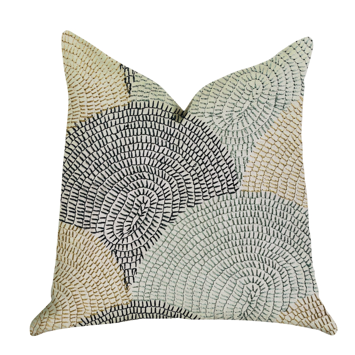 PBRA1352-2020-DP Marquee Lagoon Multiple Color Luxury Throw Pillow, 20 x 20 in.