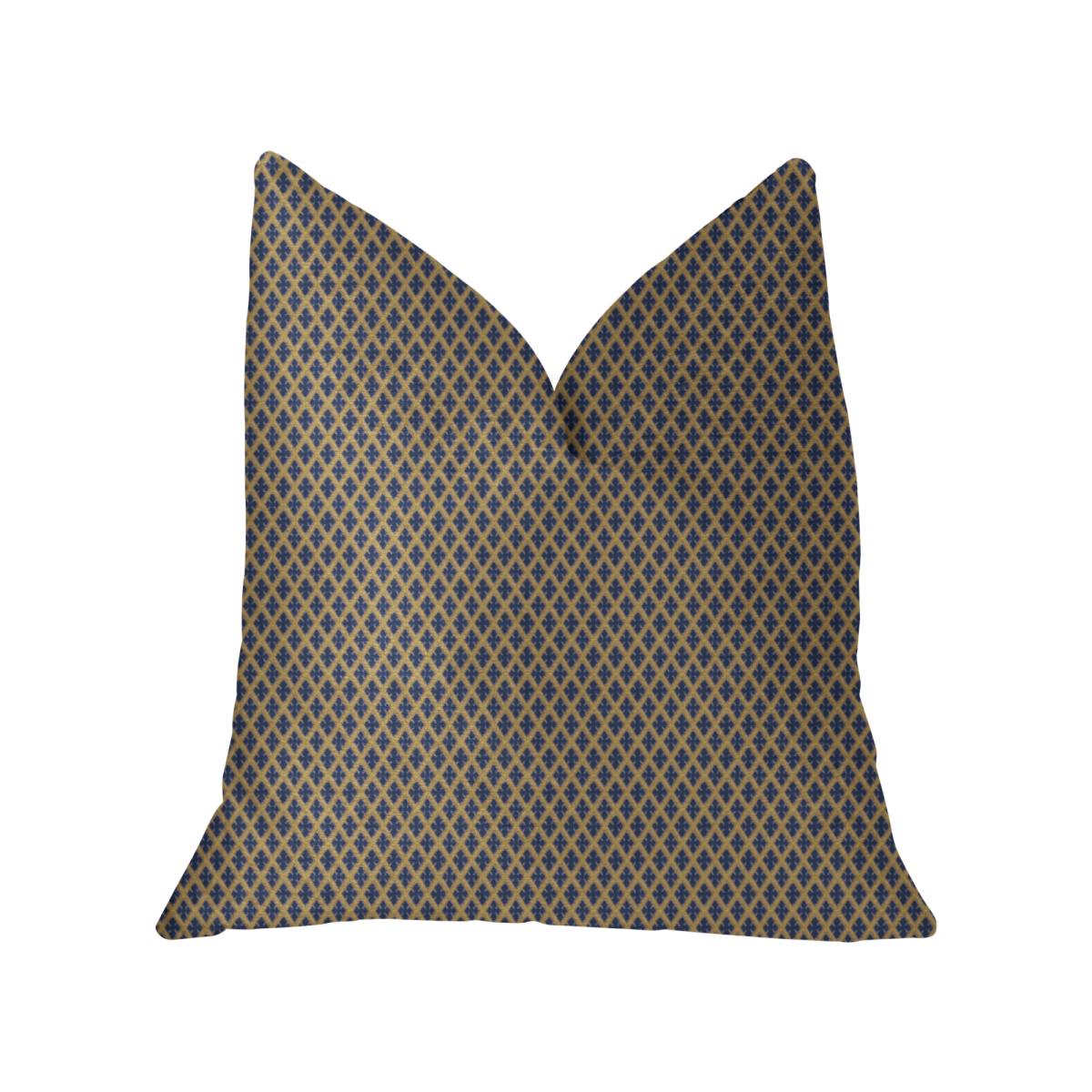 PBKR1913-1220-DP Zurie Bliss Prussian Blue Luxury Throw Pillow, 12 x 20 in.