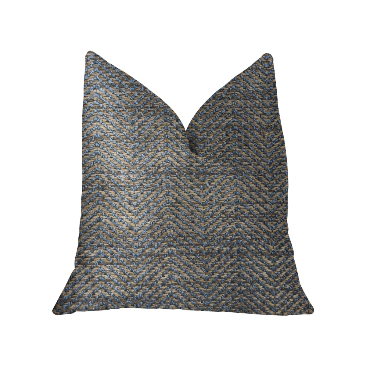 Everest Green & Gold Luxury Throw Pillow, 20 x 26 in. Standard