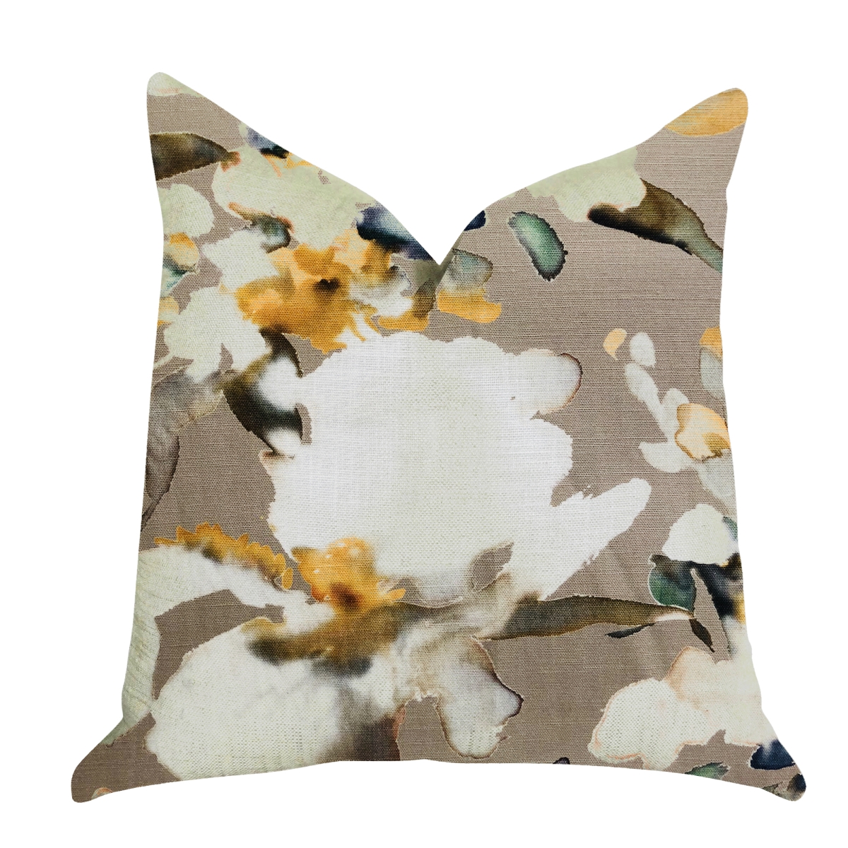 PBRA1361-2036-DP Maya De Aqua Floral Multi Color Luxury Throw Pillow, 20 x 36 in. King
