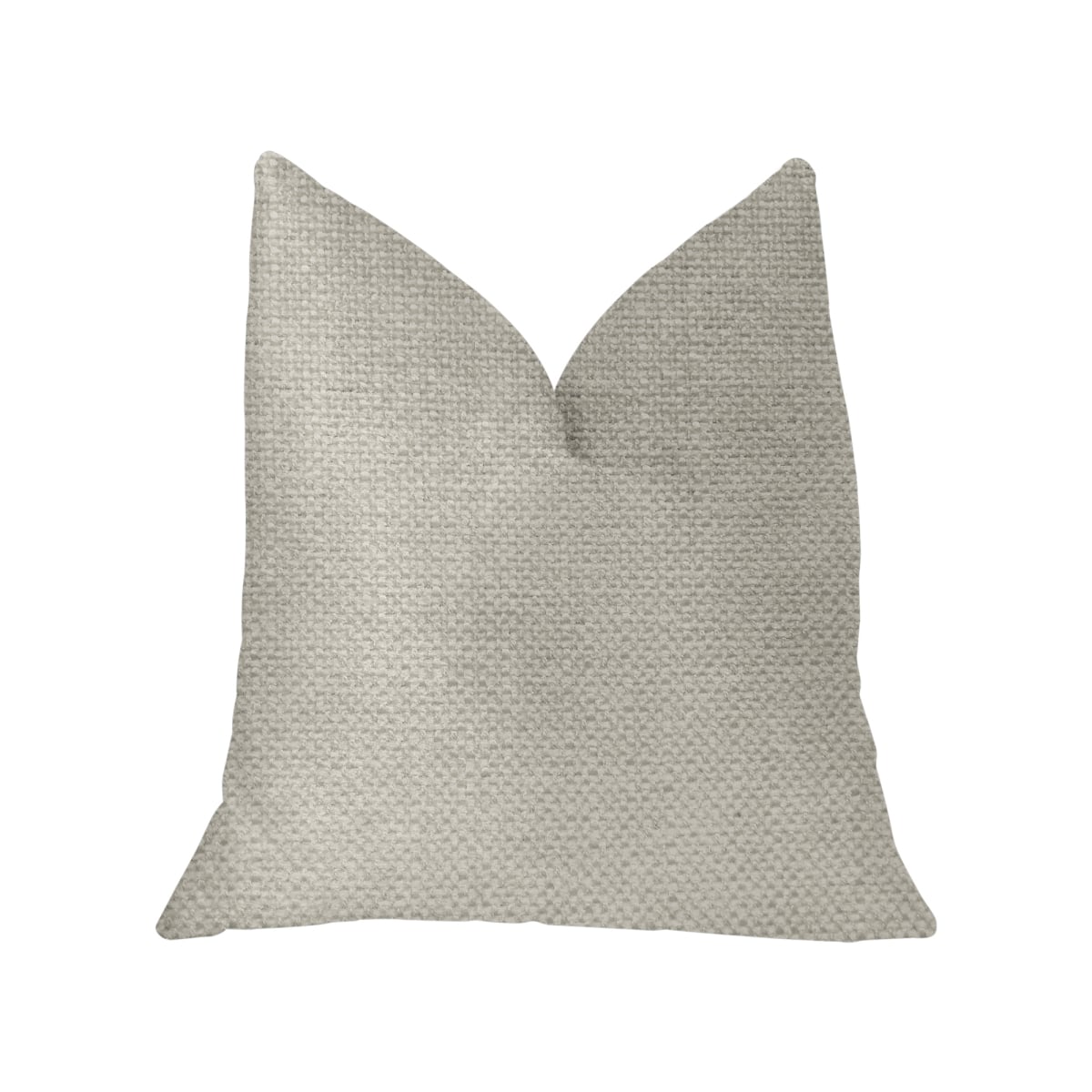 Sanctuary White Luxury Throw Pillow, 18 x 18 in.