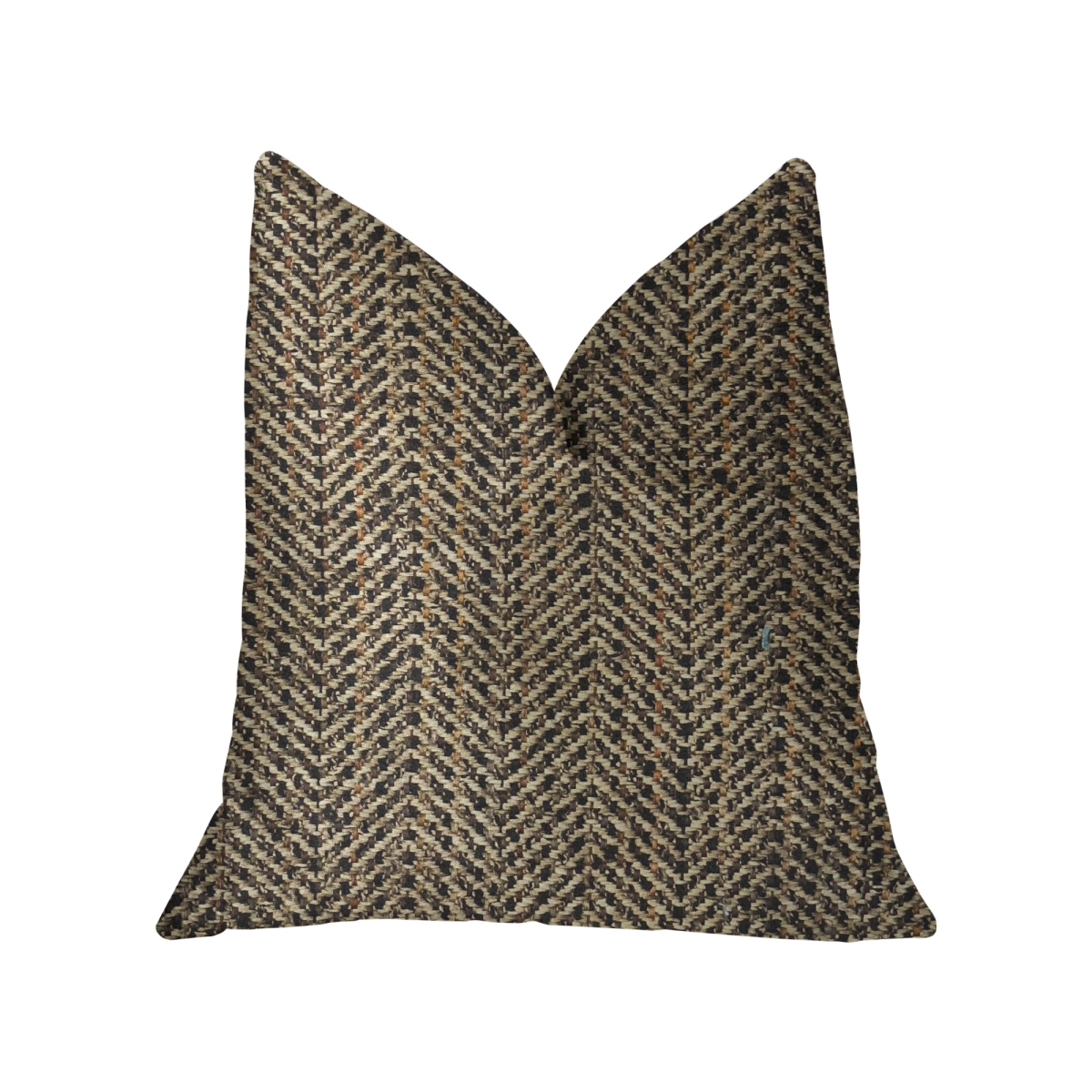 Honeybee Brown Shades Luxury Throw Pillow, 24 x 24 in.