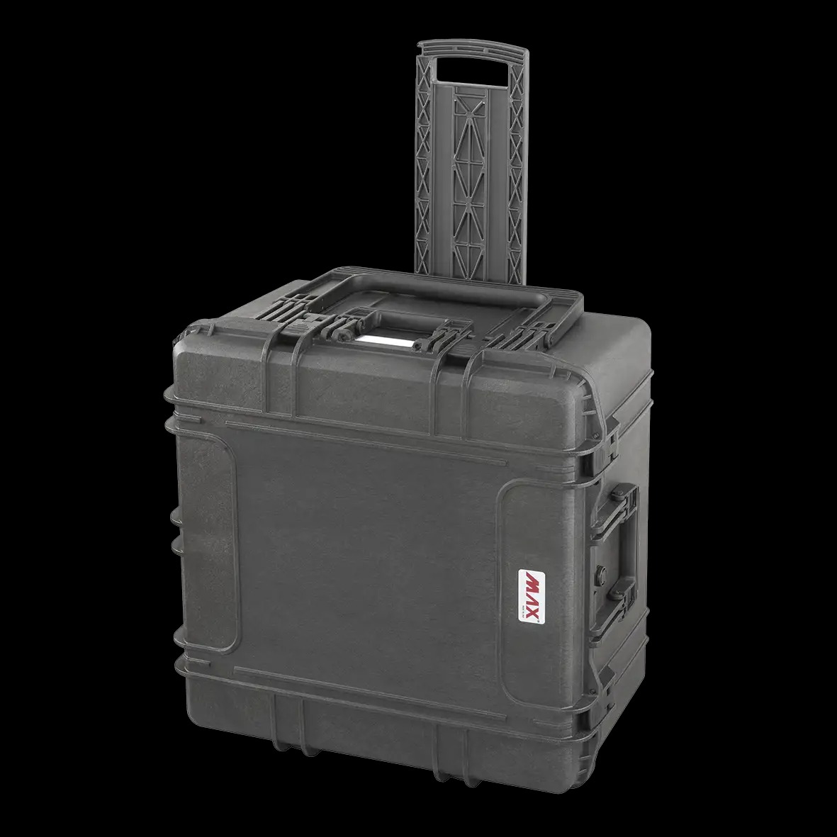 Picture of Panaro MAX615TR 135 Lt Waterproof Polypropylene Case with Wheels & Extendable Handle Empty - Black