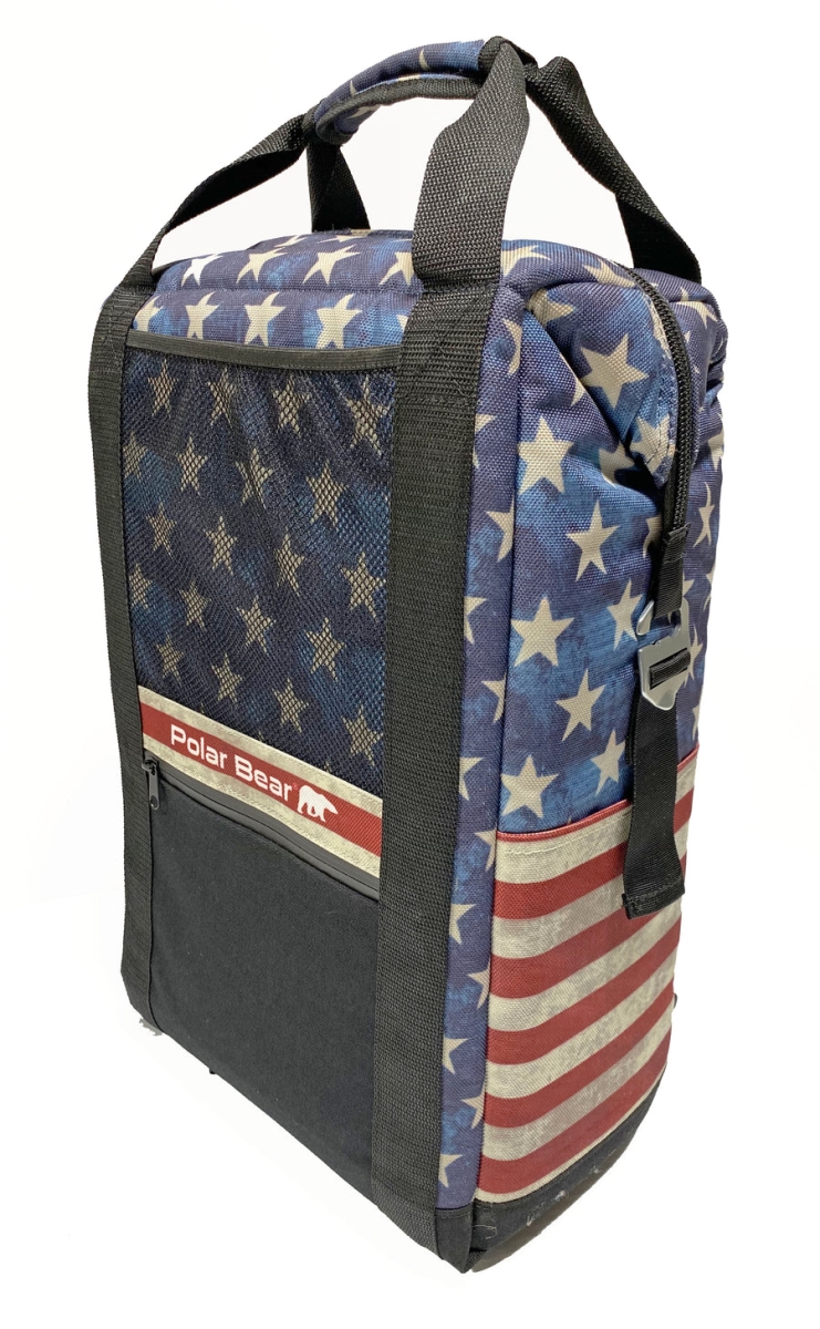 Picture of Polar Bear Coolers PB 298 Polar Bear Back Pack Cooler Americana