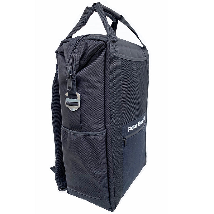 Picture of Polar Bear Coolers PB 295 Polar Bear Back Pack Cooler Black