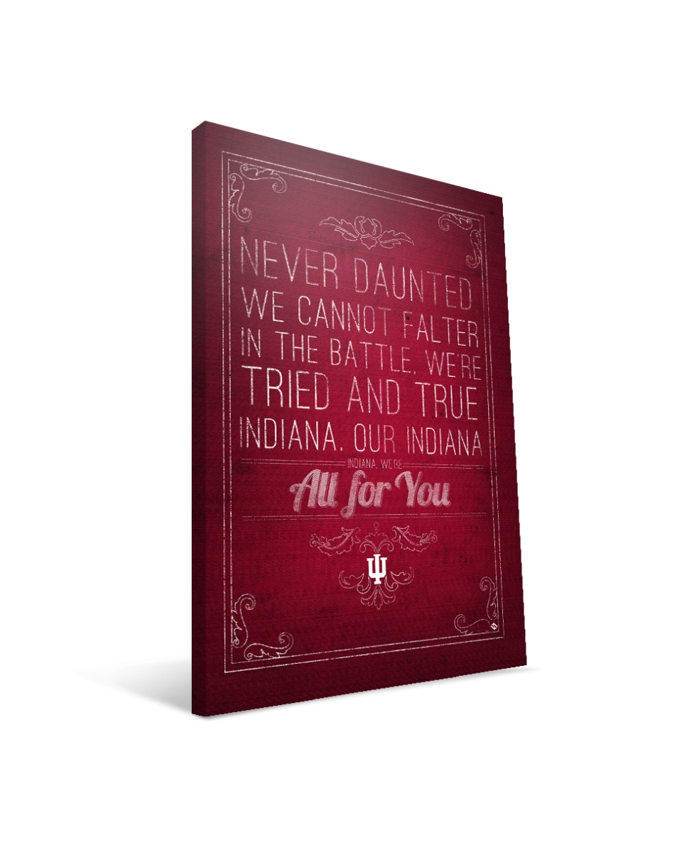 Indiana Song Canvas, 24 x 36 in.