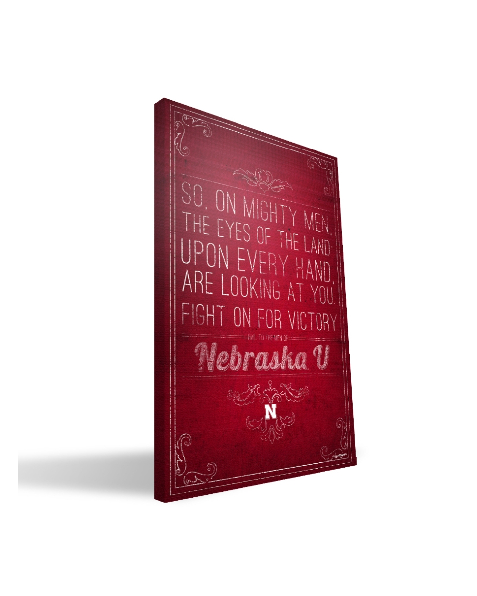 Nebraska Song Canvas 24 x 36 in.