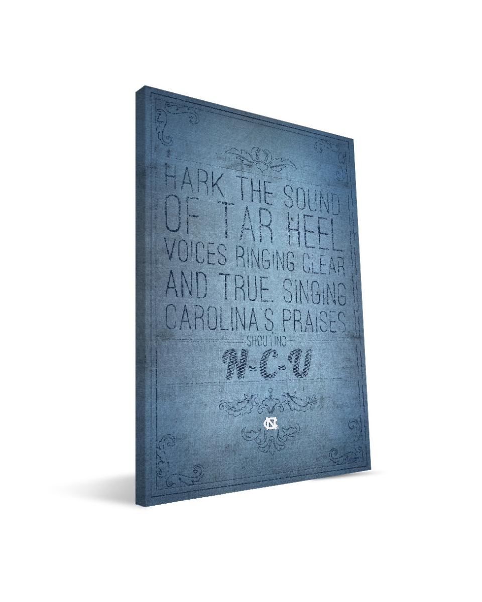 North Carolina Song 24x36 Canvas