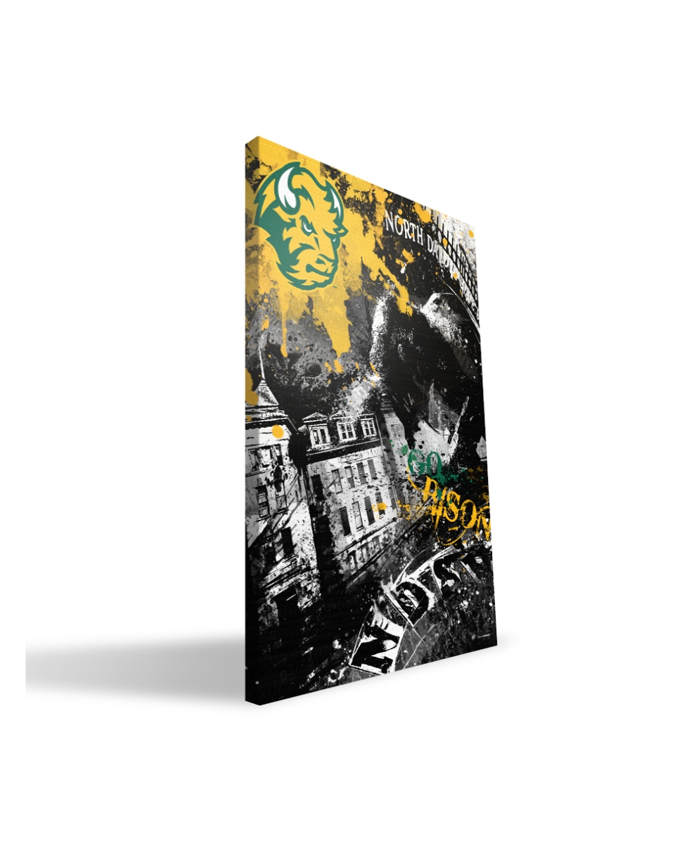 North Dakota State Spirit 24x36 Canvas