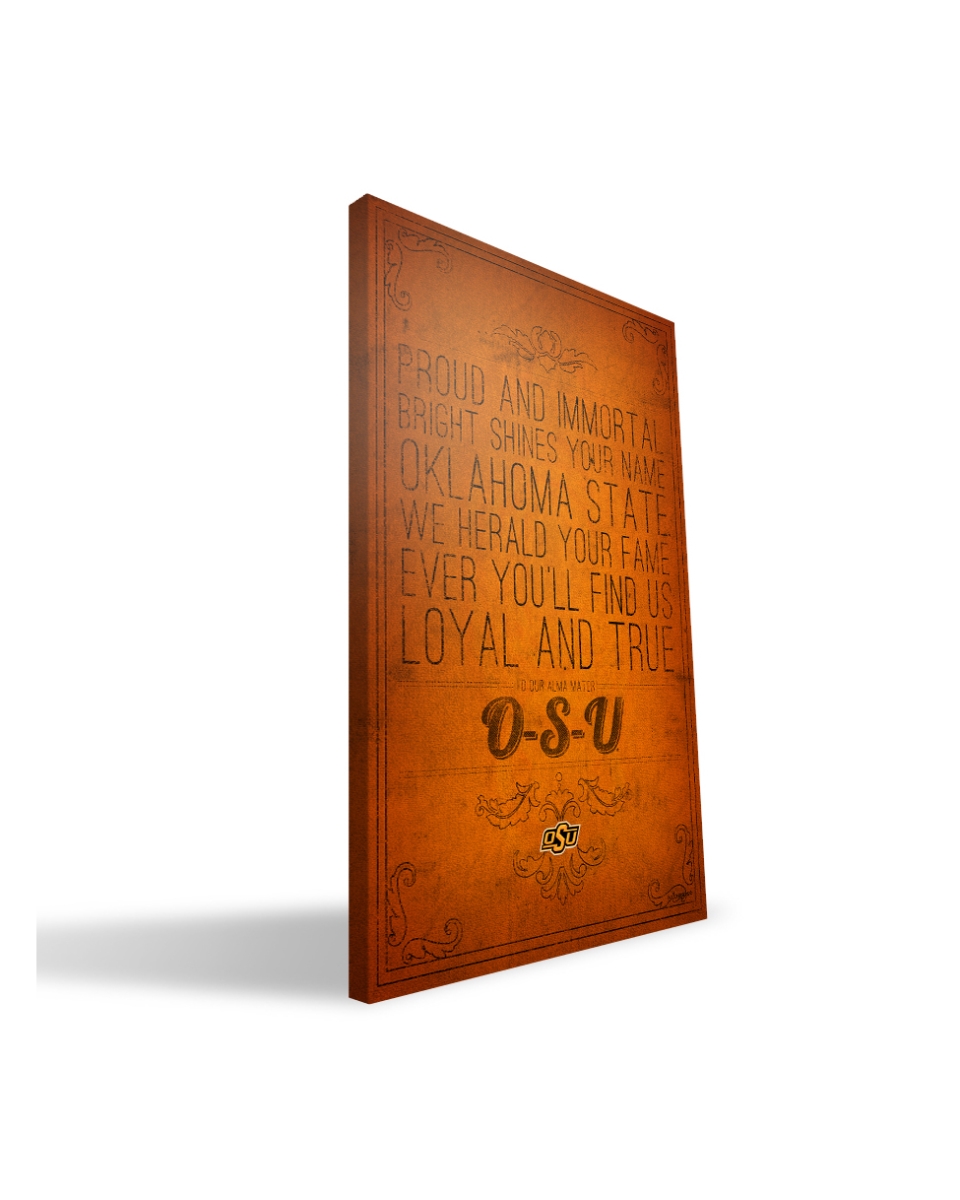Oklahoma State Song 24x36 Canvas 24 x 36 in.