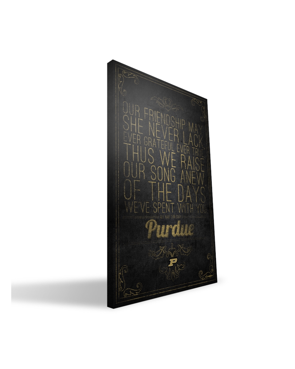 Purdue Song Canvas - 24 x 36 in.